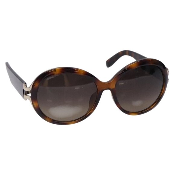 Salvatore Ferragamo Sunglasses plastic Brown Auth main image 15